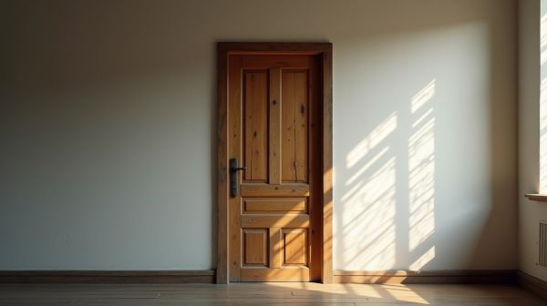 Comment isoler une vieille porte en bois : techniques et astuces